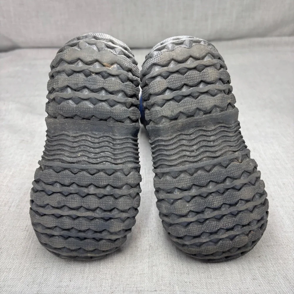 Bogs Kids Neo-Classic Digital Camo Winter Boots Navy Blue Waterproof Kid Size 10